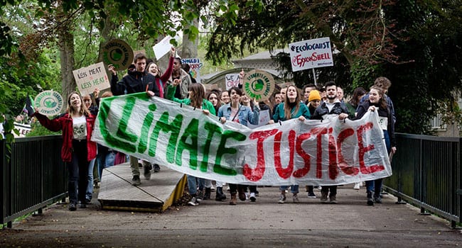 climate activism protest