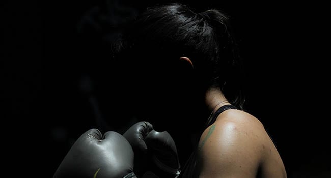 female boxer sports