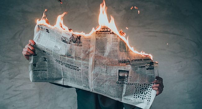 If newspapers die, will our nation die too?