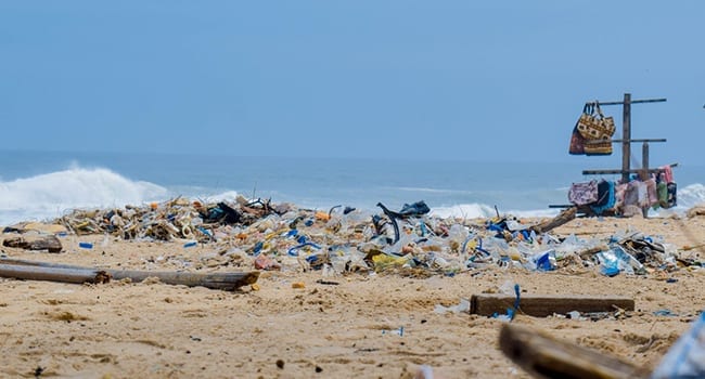 plastic pollution garbage