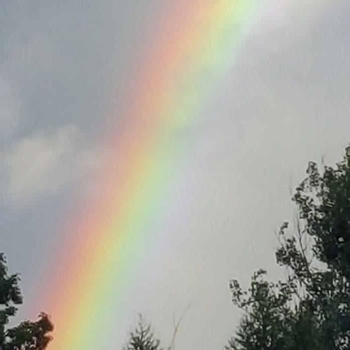 sky rainbow nature sharknado, weather