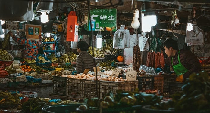 china market food