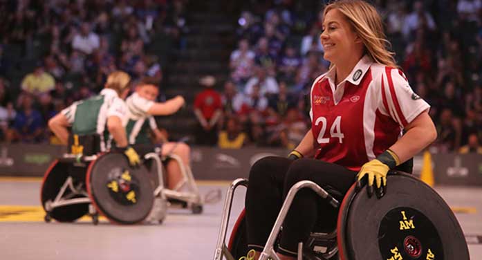 wheelchair disabllities sports athlete