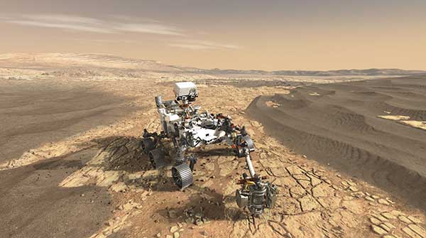 Perserverance-rover-on-Mars