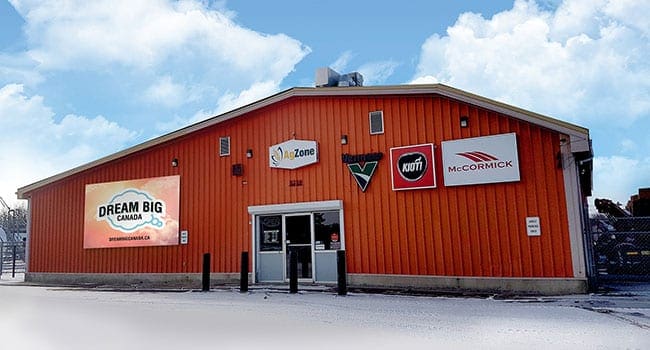 A 9,000-square-foot commercial building on 1.5 acres in Glendon is part of the Dream Big promotion