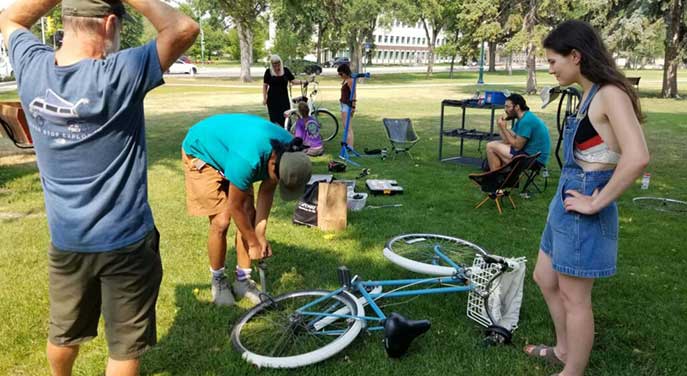 Connectour bicycle clinic