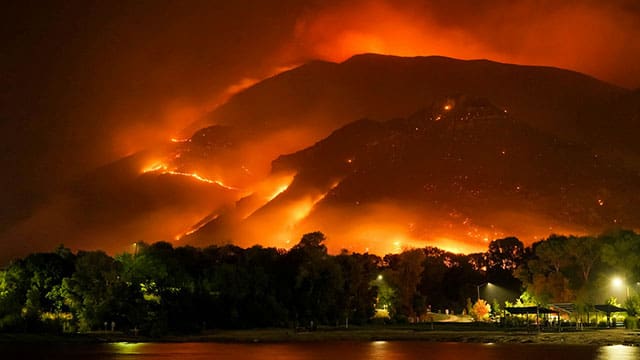 wildfires climate change canada