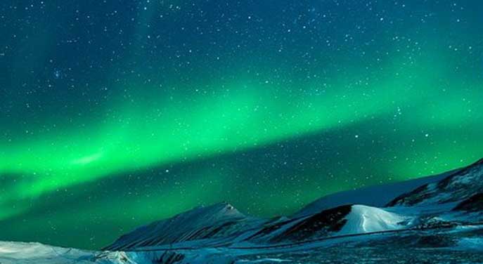 Arctic Aurora lights