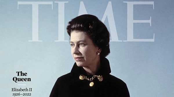 Time cover Queen Elizabeth