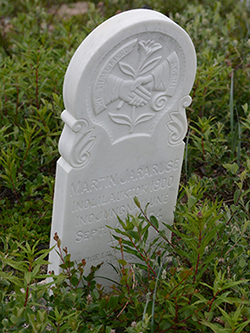 Hebron gravestone Canadian history culture