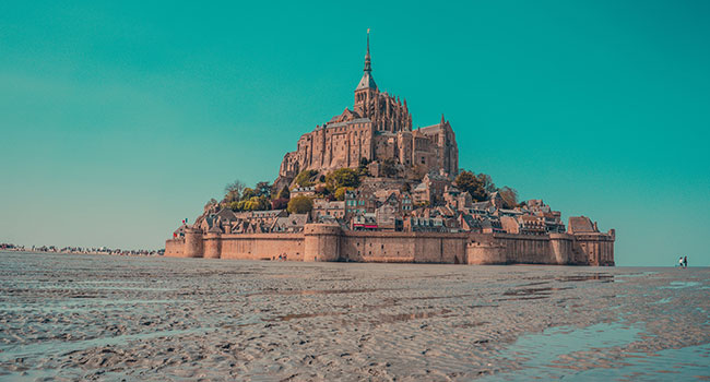 Mont Saint Michel, Normandy