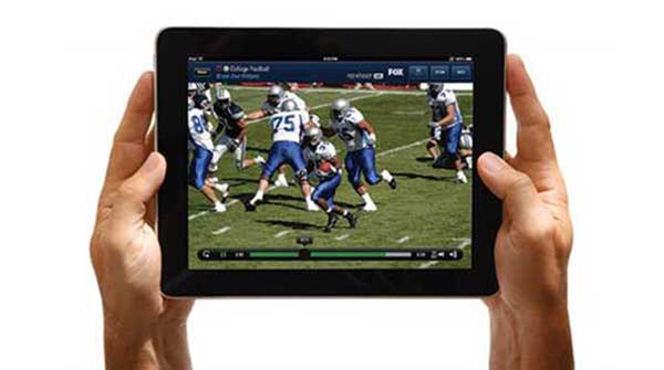 Sports-on-tablet