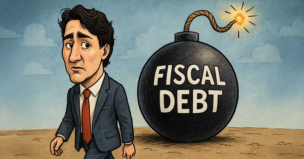 Chronic deficits, high debt costs, weak growth. Trudeau economic legacy is strangling the future of Canada with no path back to a balanced budget