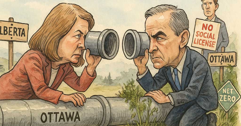 Alberta push for a new oil pipeline to the B.C. coast forces Ottawa to choose between energy security and climate politics