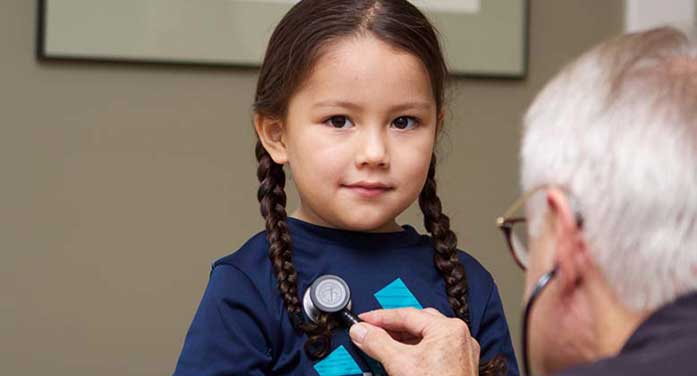 aboriginal child kid health doctor
