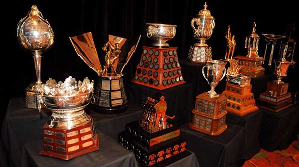NHL trophies