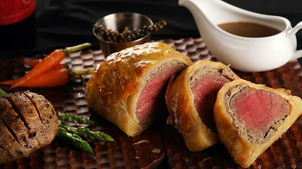 beef wellington food