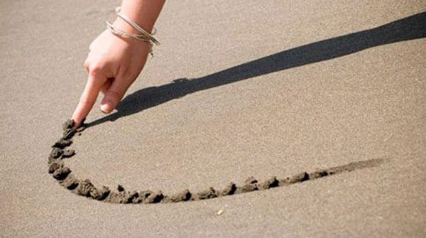 sand setting boundaries
