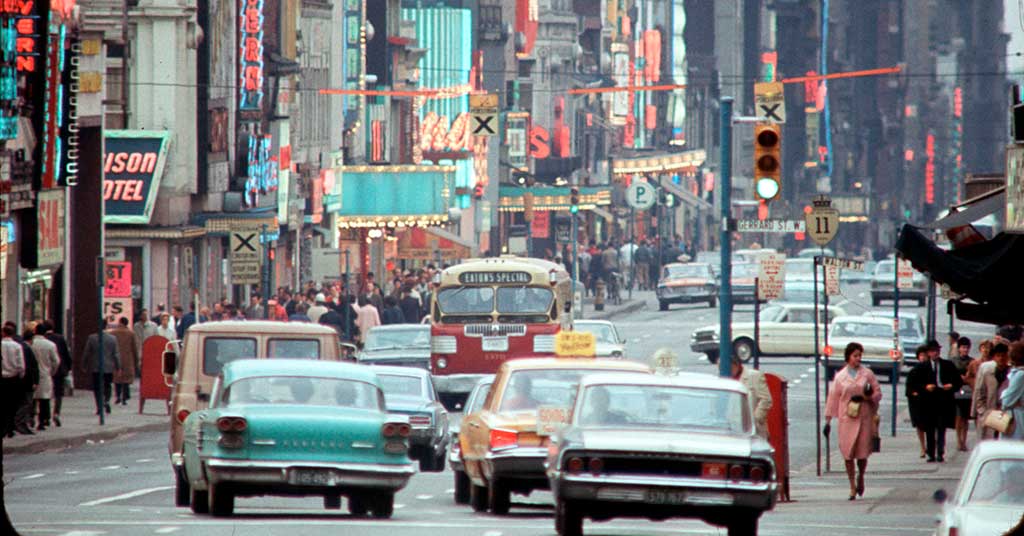 A first-hand account of arriving in Toronto in 1965, finding a job, paying back airfare and discovering what it meant to start life in Canada