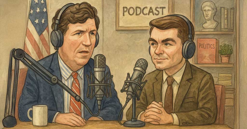 Conservatism’s soul is up for grabs as once-fringe voices are given mainstream oxygen by influential media figure Tucker Carlson