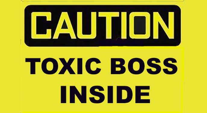 toxic boss