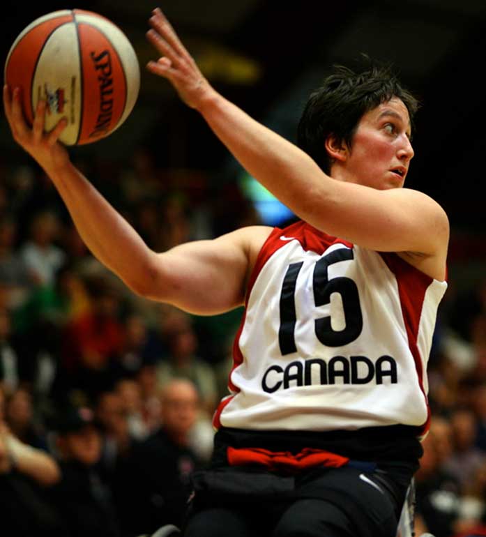 Danielle Peers Wheelchair Basketball disabilities sports paralympics