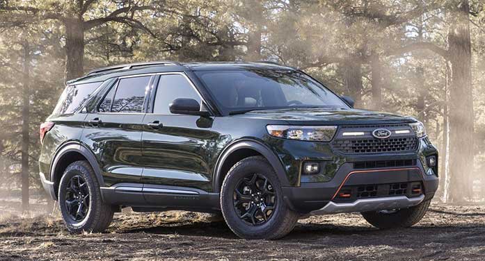 Ford Explorer Timberline exterior