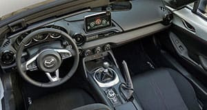 mazda mx-5 rf interior